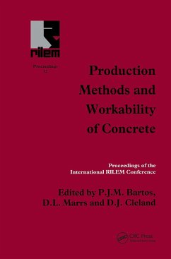 Production Methods and Workability of Concrete - Bartos, P.J.M. / Cleland, D.J. / Marrs, D.L. (eds.)