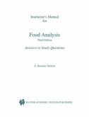 Instructor's Manual for Food Analysis