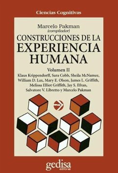 CONSTRUCCIONES DE LA EXPERIENCIA HUMANA (vol.2) - Cobb, Sara; Pakman, Marcelo