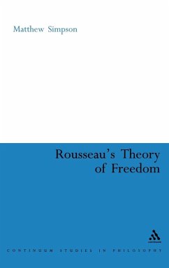 Cover Rousseau's Theory of Freedom