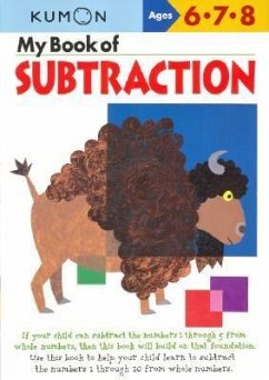 Kumon My Book of Subtraction - Kumon