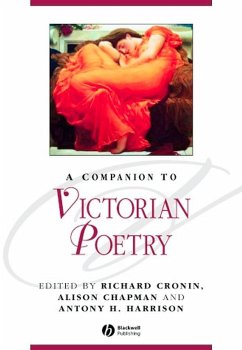 A Companion to Victorian Poetry - Cronin, Ciaran