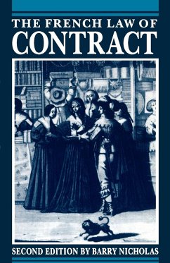 The French Law of Contract - Nicholas, Barry