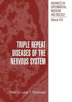 Triple Repeat Diseases of the Nervous Systems - Timchenko, Lubov T. (Hrsg.)