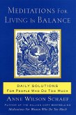 Meditations for Living in Balance