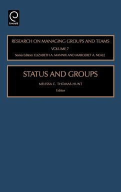 Status and Groups - Thomas-Hunt, Melissa (ed.)