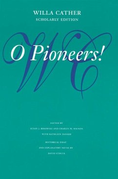 O Pioneers! - Cather, Willa