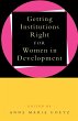 Getting Institutions Right for Women in... - Bild 1