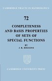 Completeness and Basis Properties of Sets of Special Functions