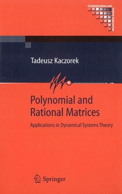 Polynomial and Rational Matrices - Kaczorek, Tadeusz