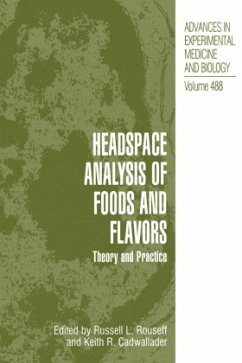 Headspace Analysis of Foods and Flavors - Rouseff, Russell L. / Cadwallader, Keith R. (Hgg.)