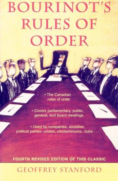 Bourinot's Rules of Order - Stanford, Geoffrey