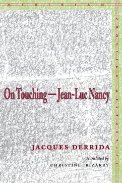 On Touchinga Jean-Luc Nancy - Derrida, Jacques