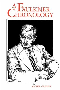 Cover A Faulkner Chronology