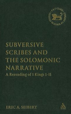 Cover Subversive Scribes and the Solomonic Narrative