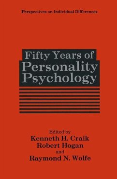 Fifty Years of Personality Psychology - Craik, Kenneth H. / Hogan, Robert / Wolfe, Raymond N. (Hgg.)