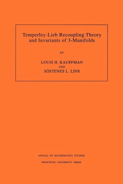 Temperley-Lieb Recoupling Theory and Invariants of 3-Manifolds (AM-134), Volume 134 - Kauffman, Louis H.; Lins, Sostenes