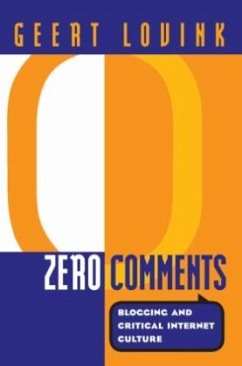 Zero Comments - Lovink, Geert