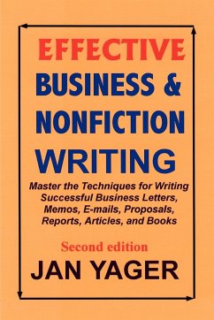 Effective Business & Nonfiction Writing - Yager, Jan