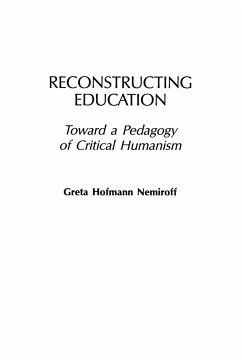 Reconstructing Education - Hofman Nemiroff, Greta