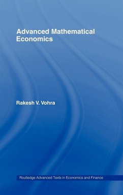 Cover Advanced Mathematical Economics