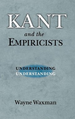 Cover Kant and the Empiricists