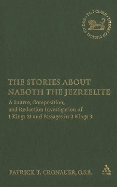 Cover The Stories about Naboth the Jezreelite