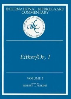 International Kierkegaard Commentary Volume 3