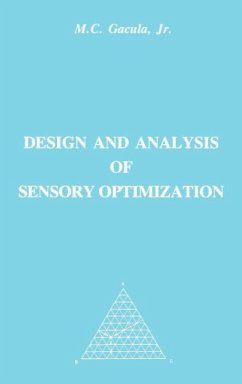 Design and Analysis of Sensory Optimization - Gacula, Maximo C