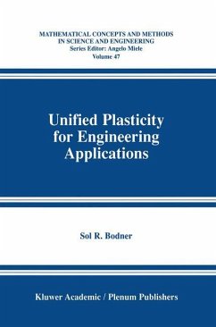 Unified Plasticity for Engineering Applications - Bodner, Sol R.