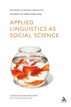 Cover Applied Linguistics as Social Science