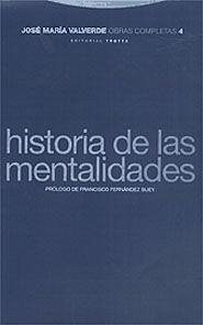 Historia de las mentalidades - Valverde, José María