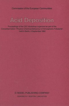 Acid Deposition - Beilke, S. / Elshout, A.J. (Hgg.)