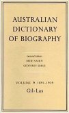 Australian Dictionary of Biography V9: 1891-1939, Gil-Las Volume 9