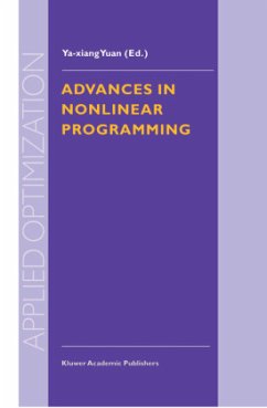 Advances in Nonlinear Programming - Ya-xiang Yuan (Hrsg.)