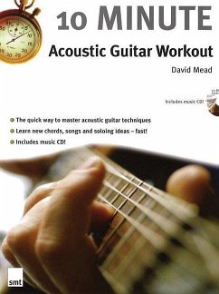 10 Minute Acoustic Guitar Workout [With CD] - Mead, David