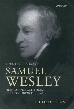 The Letters of Samuel Wesley - Wesley, Samuel