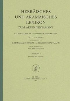 Hebräisches Und Aramäisches Lexikon Zum Alten Testament, Band 5: (Aramäisches Lexikon & Zusätzliche Bibliographie) - Koehler, Ludwig; Baumgartner, Walter