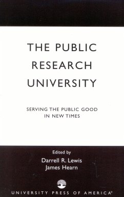 Cover The Public Research University