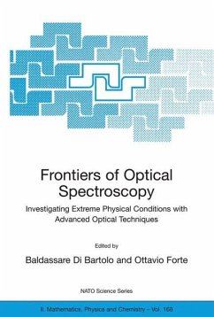 Frontiers of Optical Spectroscopy - Di Bartolo, B. / Forte, Ottavio (eds.)