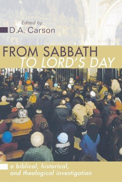 From Sabbath to Lord's Day