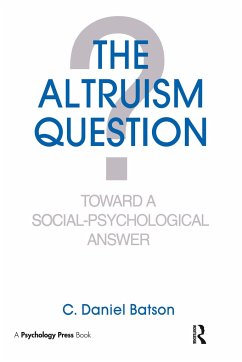 The Altruism Question - Batson, C Daniel