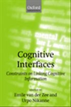 Cognitive Interfaces - Zee, Emile van der / Nikanne, Urpo (eds.)