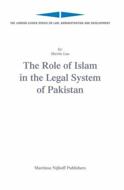 The Role of Islam in the Legal System of Pakistan - Lau, Martin