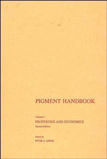 Pigment Handbook, Volume 1