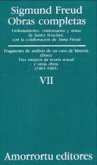 Obras completas Vol.VII: 'Fragmento de análisis de un caso de histeria' (caso 'Dora'), Tres ensayos de teoría sexual, y otras obras (1901-1905)