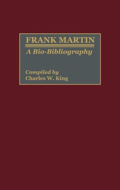 Frank Martin - King, Charles W.