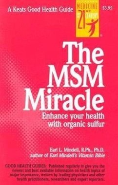 The Msm Miracle - Mindell, Earl