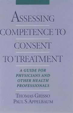 Assessing Competence to Consent to Treatment - Grisso, Thomas; Appelbaum, Paul S