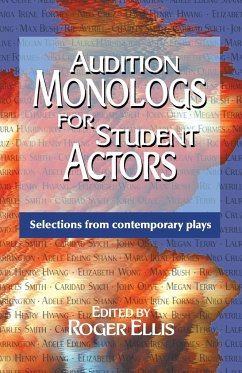 Audition Monologs for Student Actors